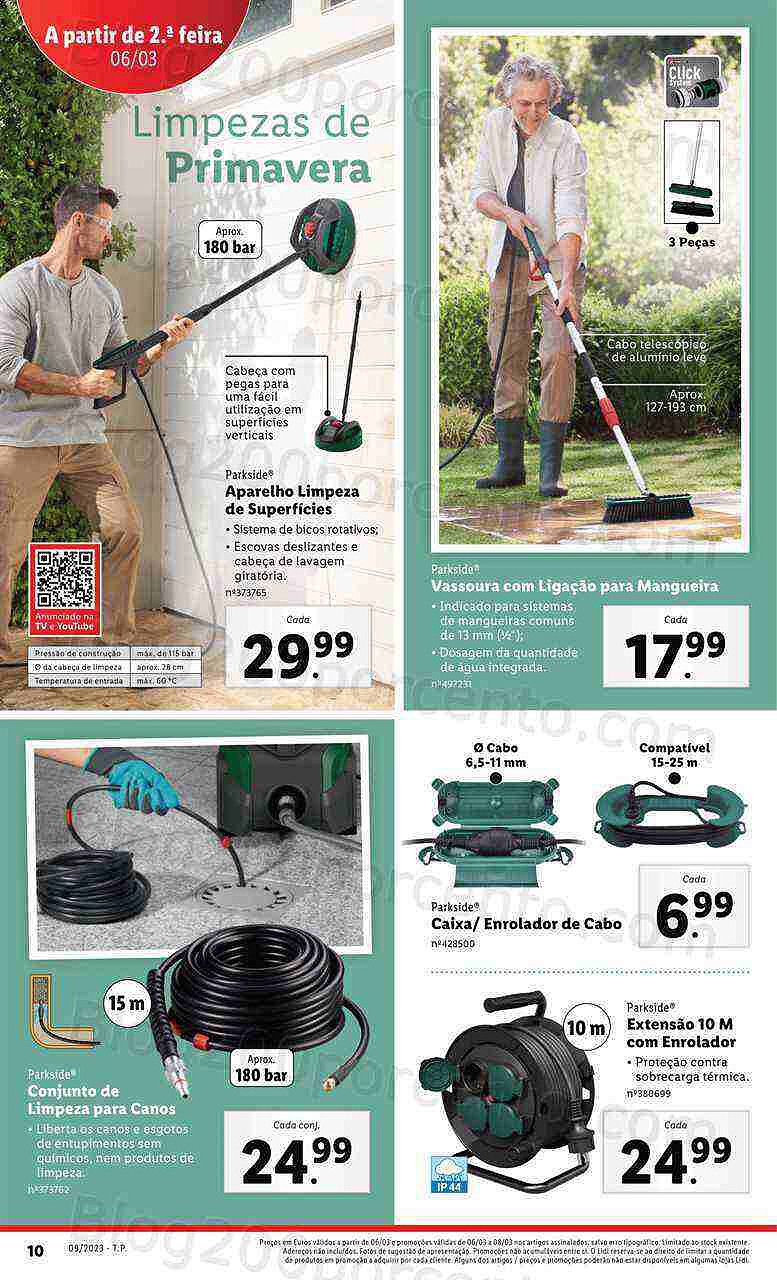 Antevisão Folheto LIDL Bazar Promoções a partir de 6 março