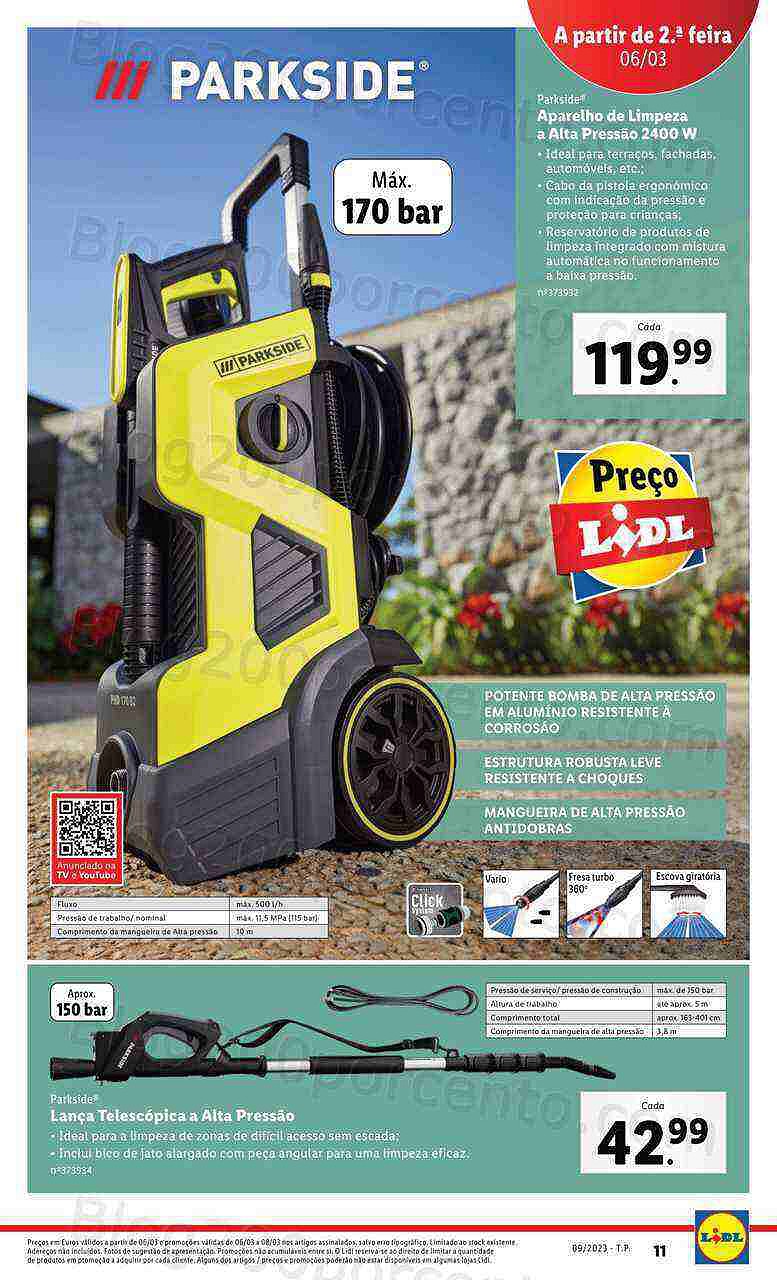 Antevisão Folheto LIDL Bazar Promoções a partir de 6 março