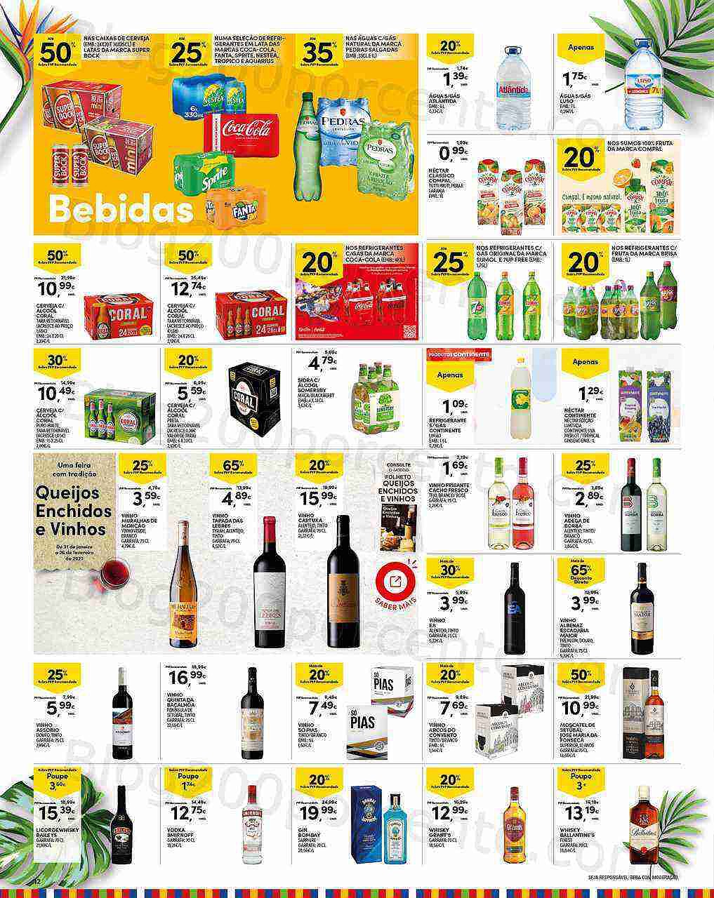 Antevisão Folheto CONTINENTE Madeira Promoções de 21 a 27 fevereiro