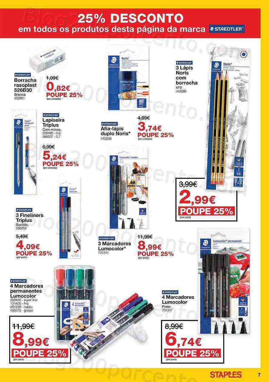 Antevisão Folheto STAPLES Promoções de 27 fevereiro a 30 março
