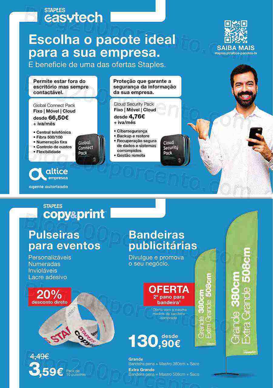 Antevisão Folheto STAPLES Promoções de 27 fevereiro a 30 março