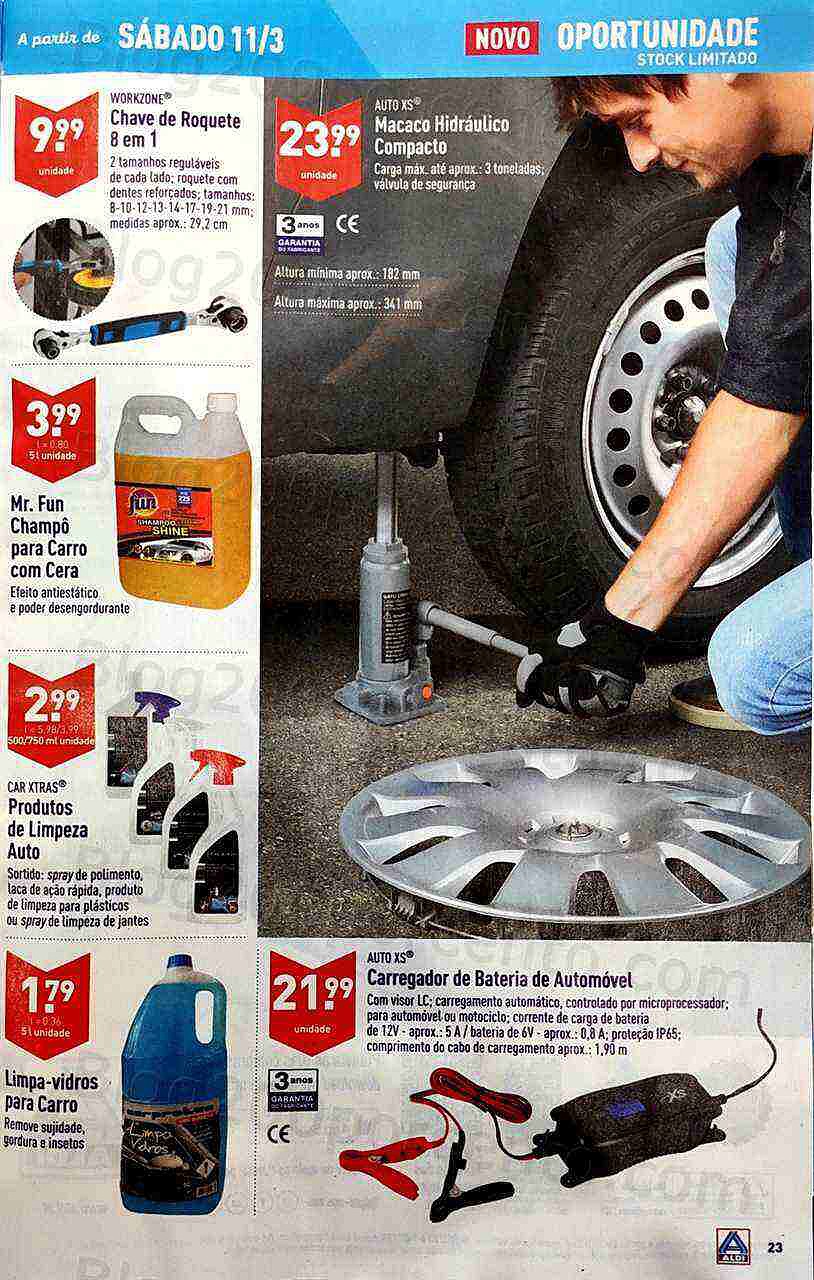 Antevisão Folheto ALDI Bazar Promoções a partir de 11 março