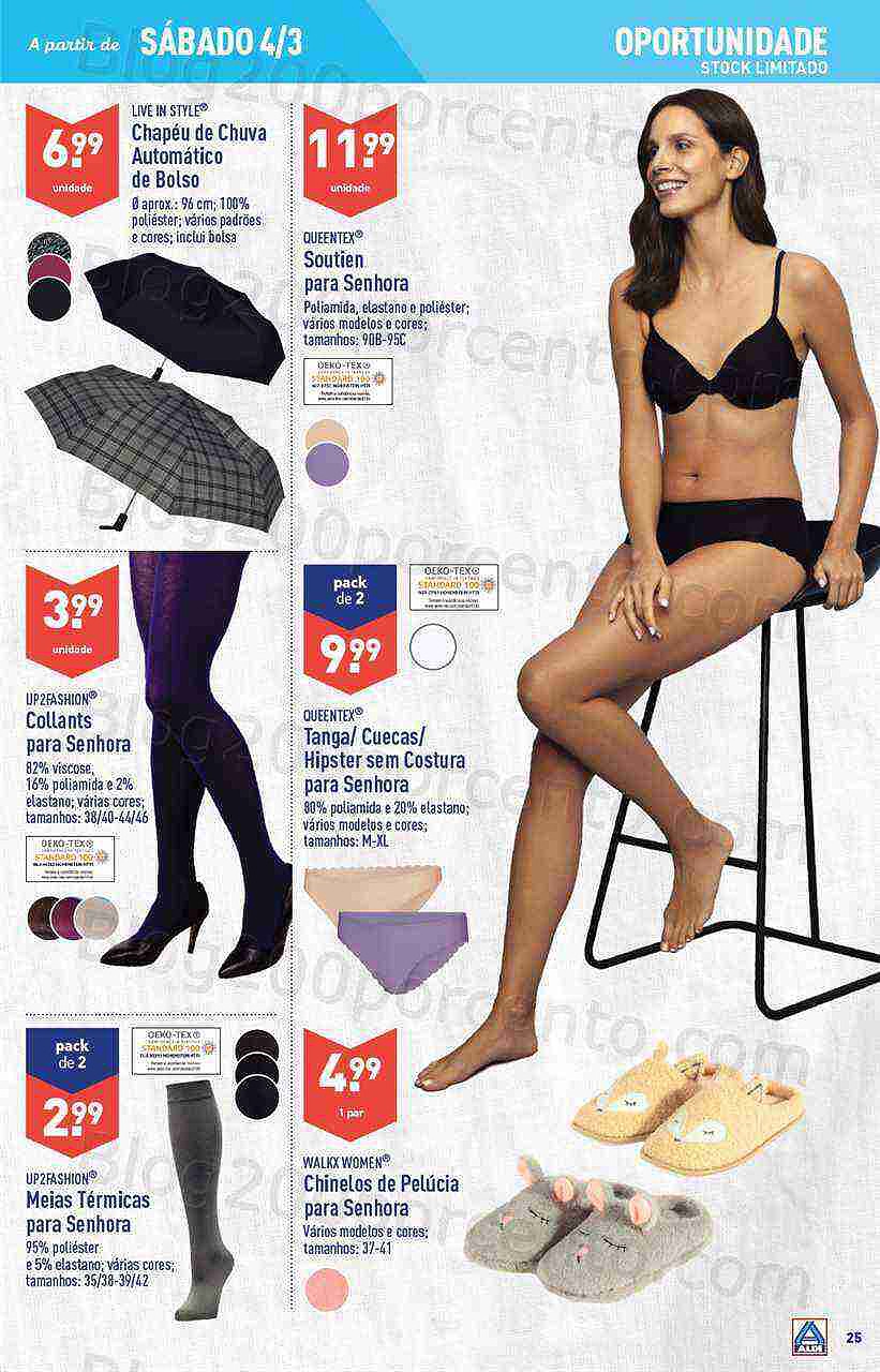 Antevisão Folheto ALDI Bazar Promoções a partir de 4 março
