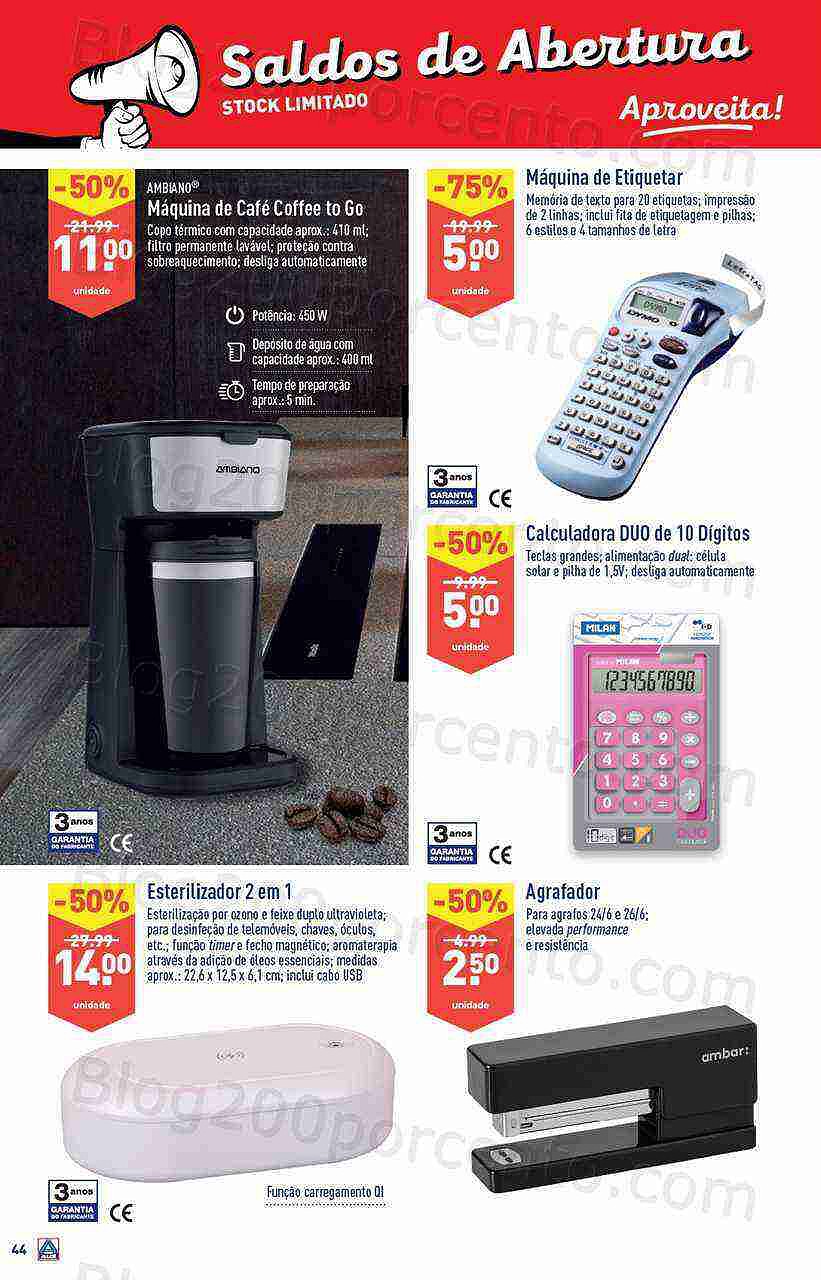 Antevisão Folheto ALDI Aberturas Abrantes Promoções de 22 a 28 fevereiro
