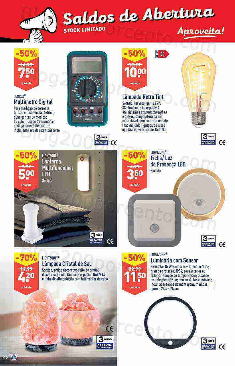 Antevisão Folheto ALDI Aberturas Abrantes Promoções de 22 a 28 fevereiro