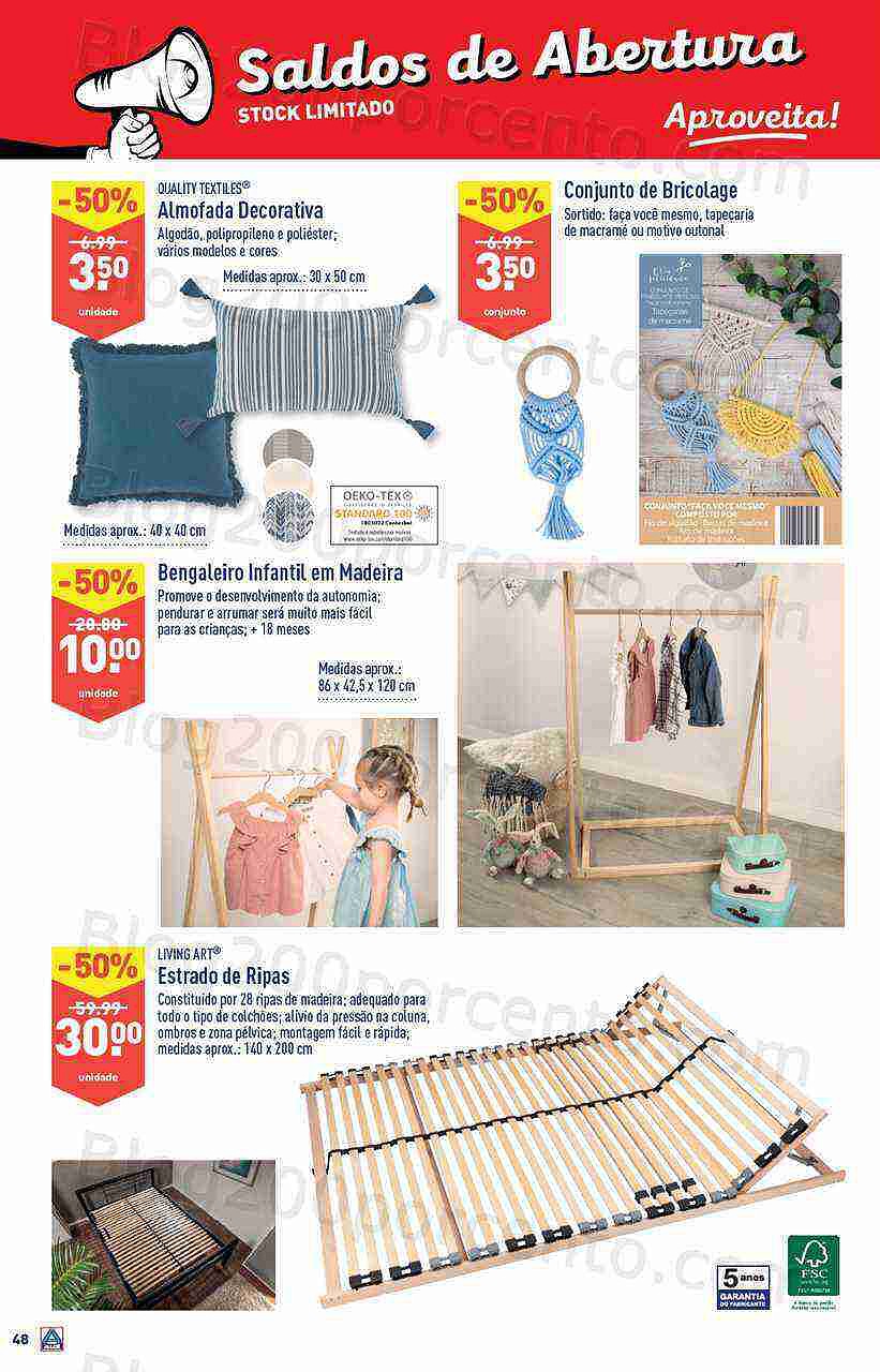 Antevisão Folheto ALDI Aberturas Abrantes Promoções de 22 a 28 fevereiro
