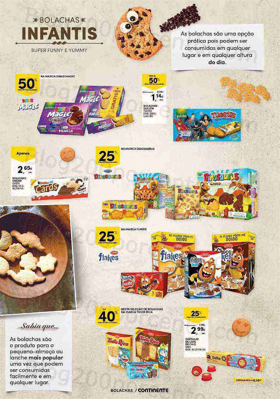 Antevisão Folheto CONTINENTE Modelo Especial Bolachas Promoções de 21 fevereiro a 5 março