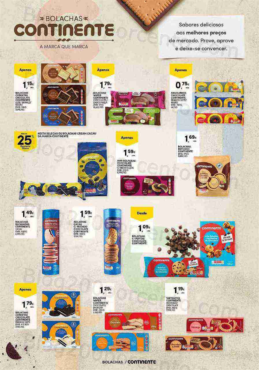 Antevisão Folheto CONTINENTE Modelo Especial Bolachas Promoções de 21 fevereiro a 5 março