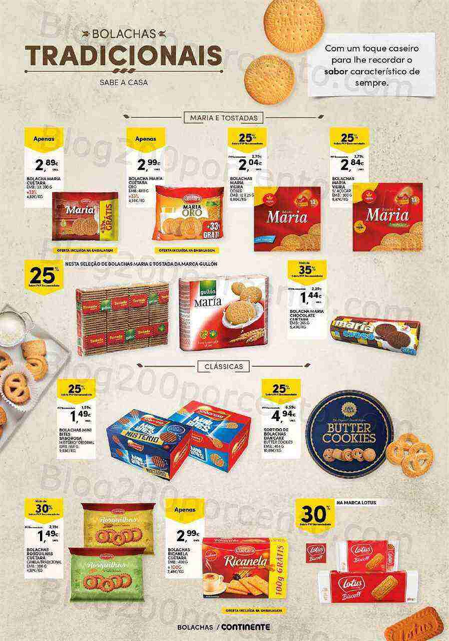 Antevisão Folheto CONTINENTE Modelo Especial Bolachas Promoções de 21 fevereiro a 5 março
