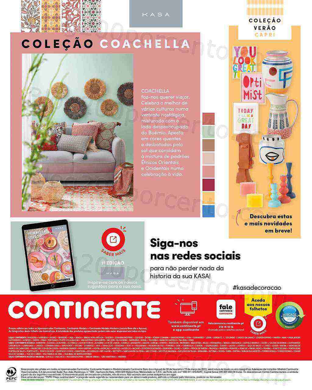 Antevisão Folheto CONTINENTE Tudo Para a Casa Promoções de 28 fevereiro a 19 março