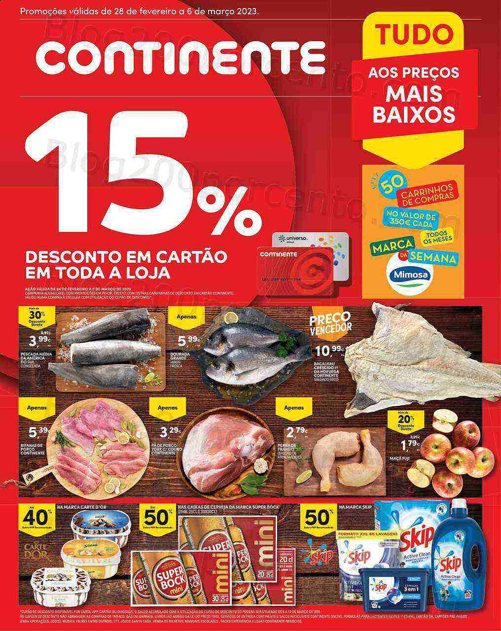 Antevisão Folheto CONTINENTE Madeira Promoções de 28 fevereiro a 6 março