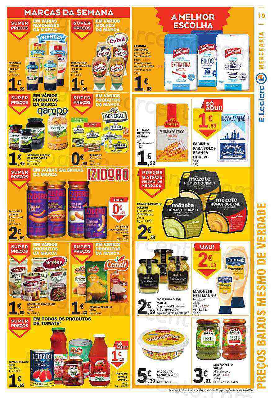 Antevisão Folheto E-LECLERC Promoções de 23 fevereiro a 1 março