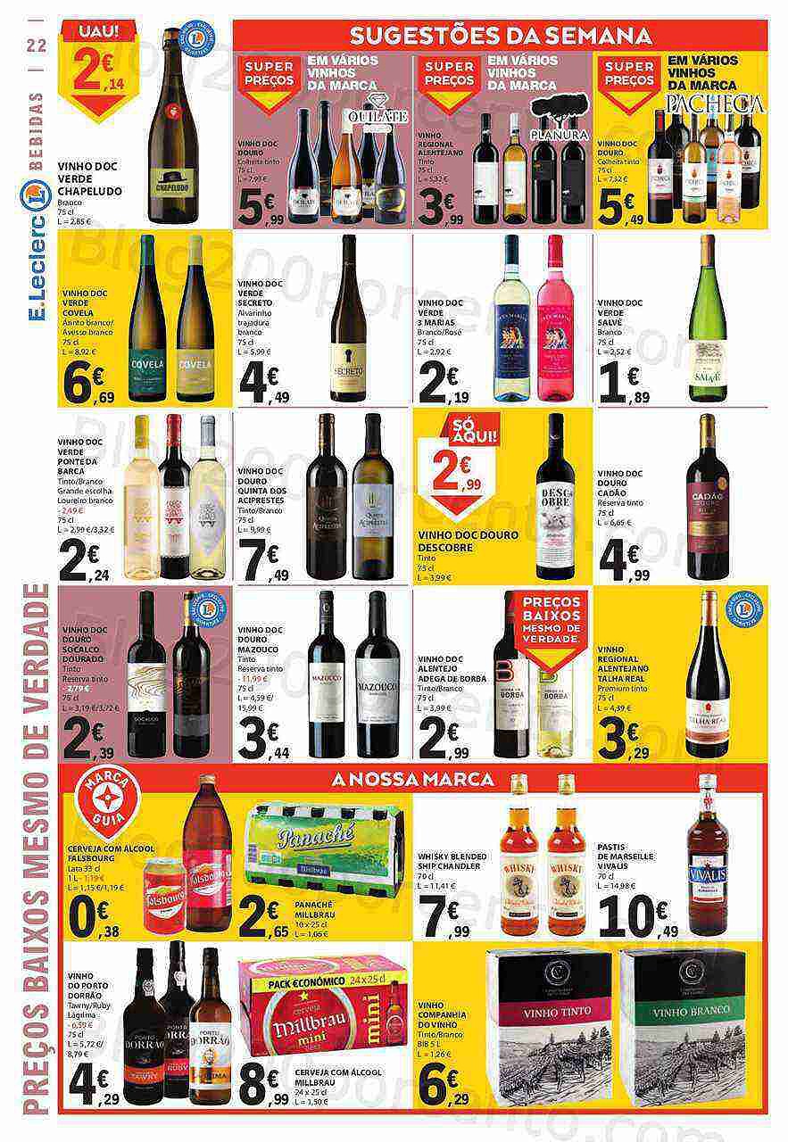Antevisão Folheto E-LECLERC Promoções de 23 fevereiro a 1 março