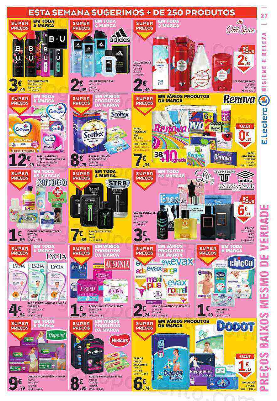 Antevisão Folheto E-LECLERC Promoções de 23 fevereiro a 1 março