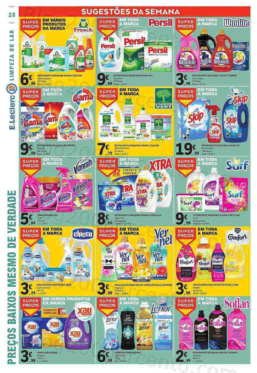 Antevisão Folheto E-LECLERC Promoções de 23 fevereiro a 1 março
