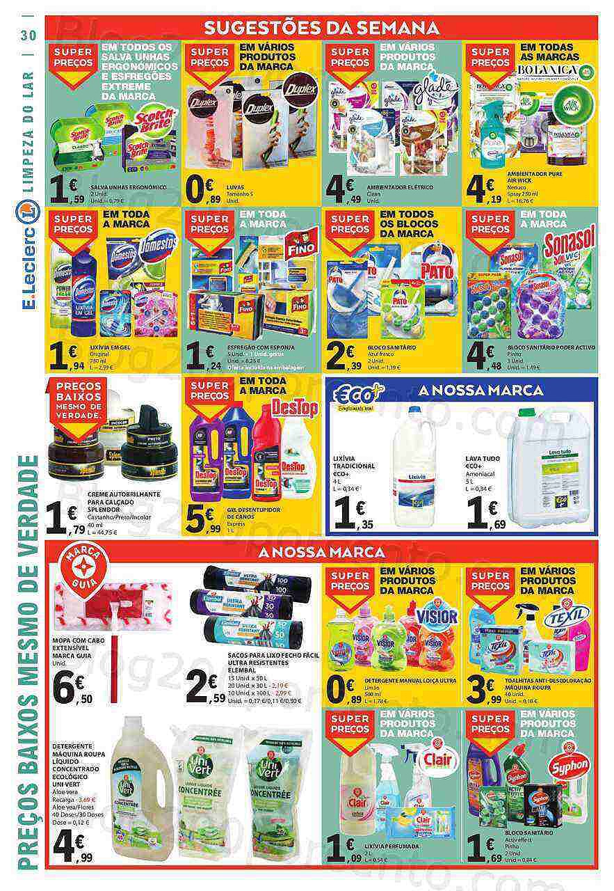 Antevisão Folheto E-LECLERC Promoções de 23 fevereiro a 1 março