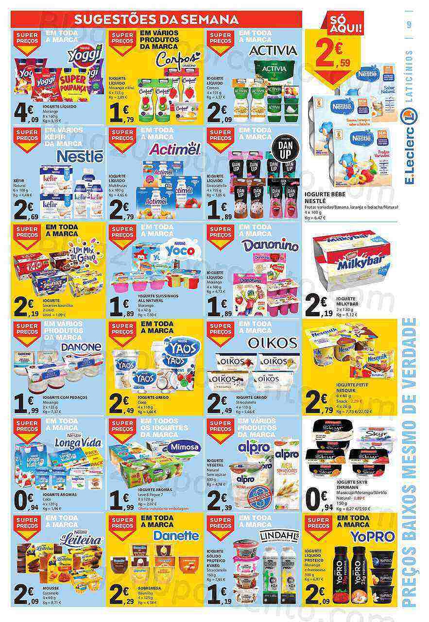 Antevisão Folheto E-LECLERC Promoções de 23 fevereiro a 1 março