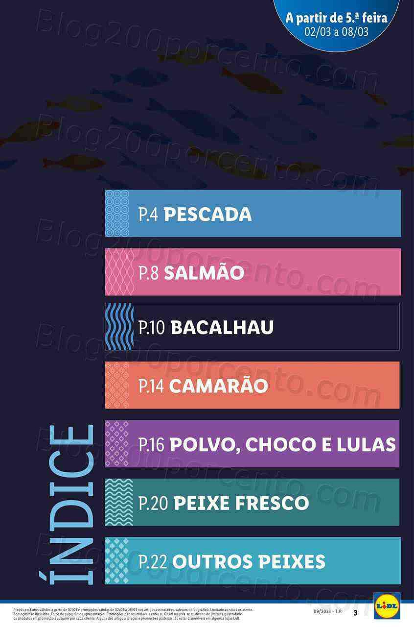 Antevisão Folheto LIDL Feira do Mar Promoções de 2 a 8 março