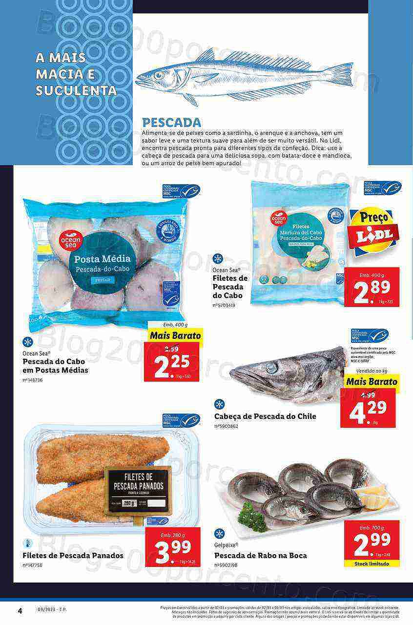 Antevisão Folheto LIDL Feira do Mar Promoções de 2 a 8 março