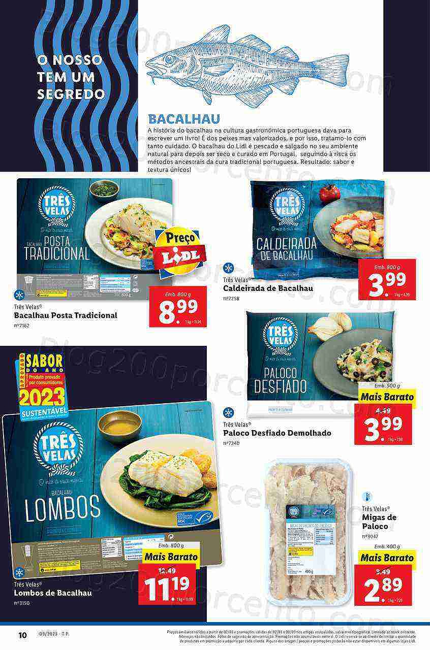 Antevisão Folheto LIDL Feira do Mar Promoções de 2 a 8 março
