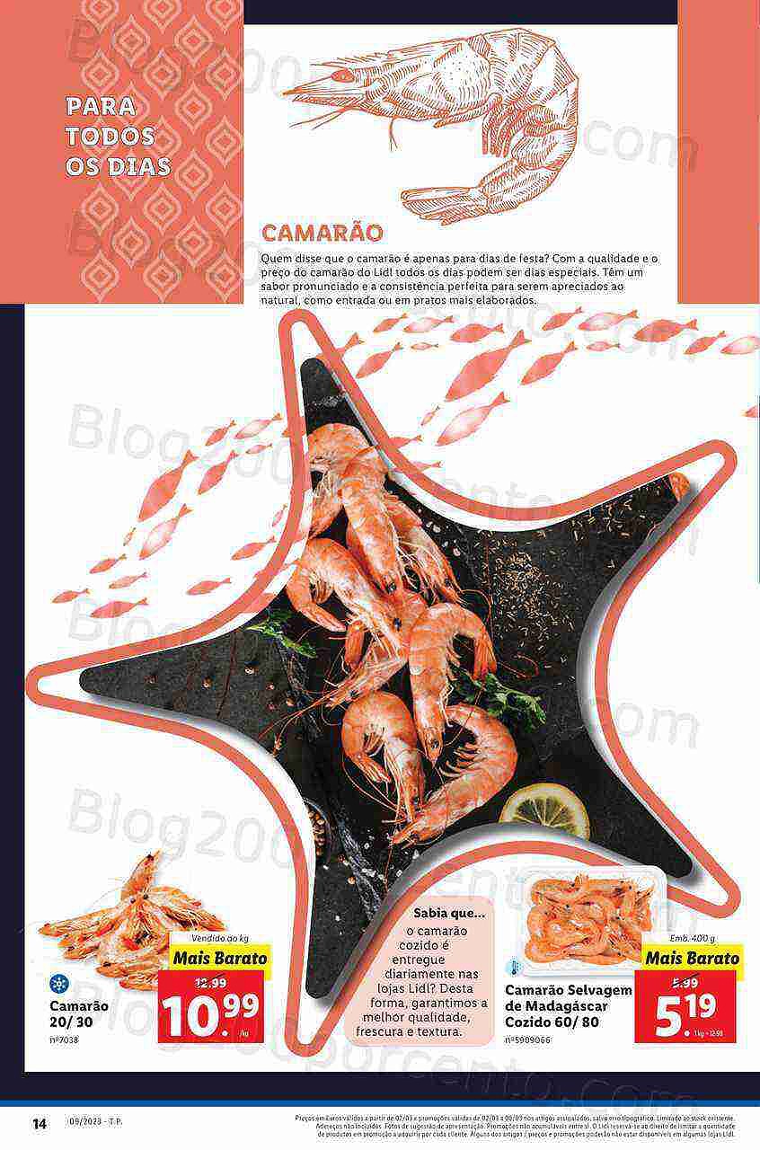 Antevisão Folheto LIDL Feira do Mar Promoções de 2 a 8 março