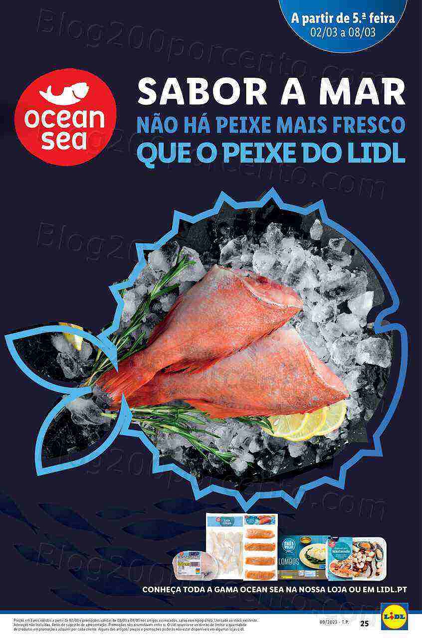 Antevisão Folheto LIDL Feira do Mar Promoções de 2 a 8 março