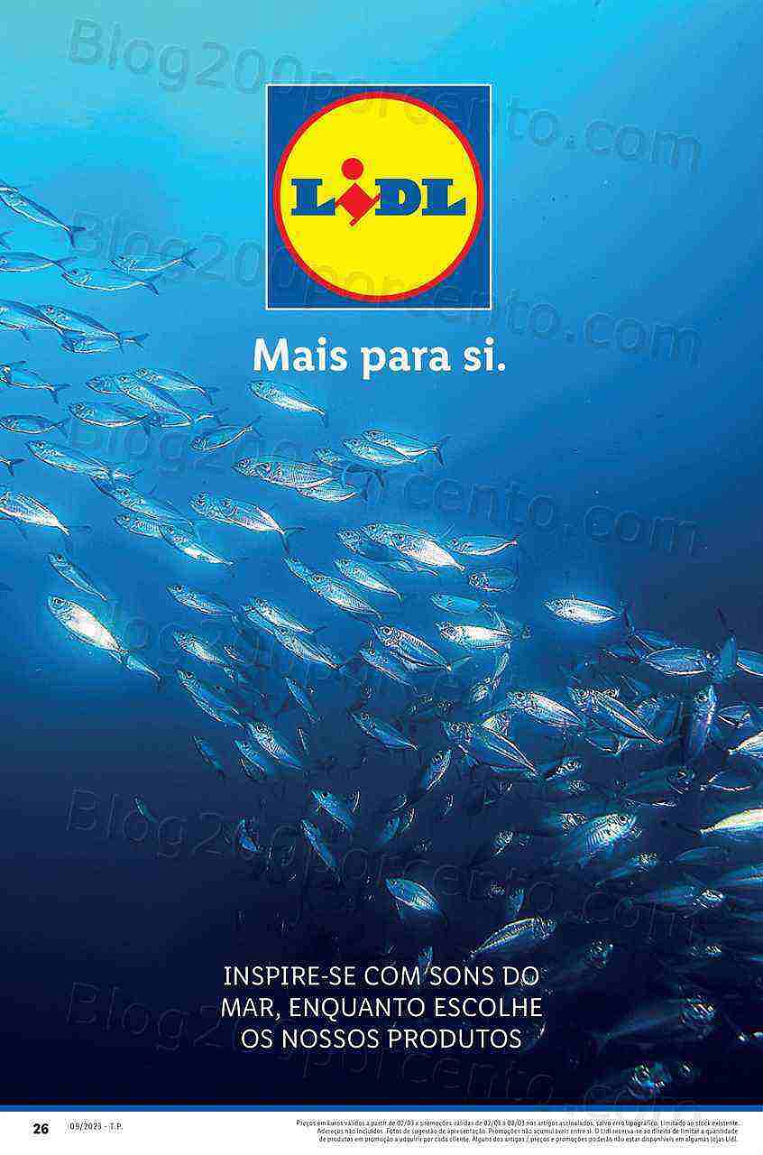 Antevisão Folheto LIDL Feira do Mar Promoções de 2 a 8 março