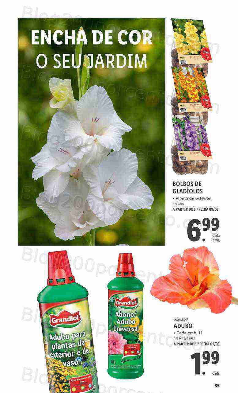 Antevisão Folheto LIDL Bazar Promoções a partir de 9 março