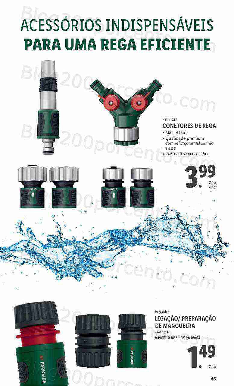 Antevisão Folheto LIDL Bazar Promoções a partir de 9 março