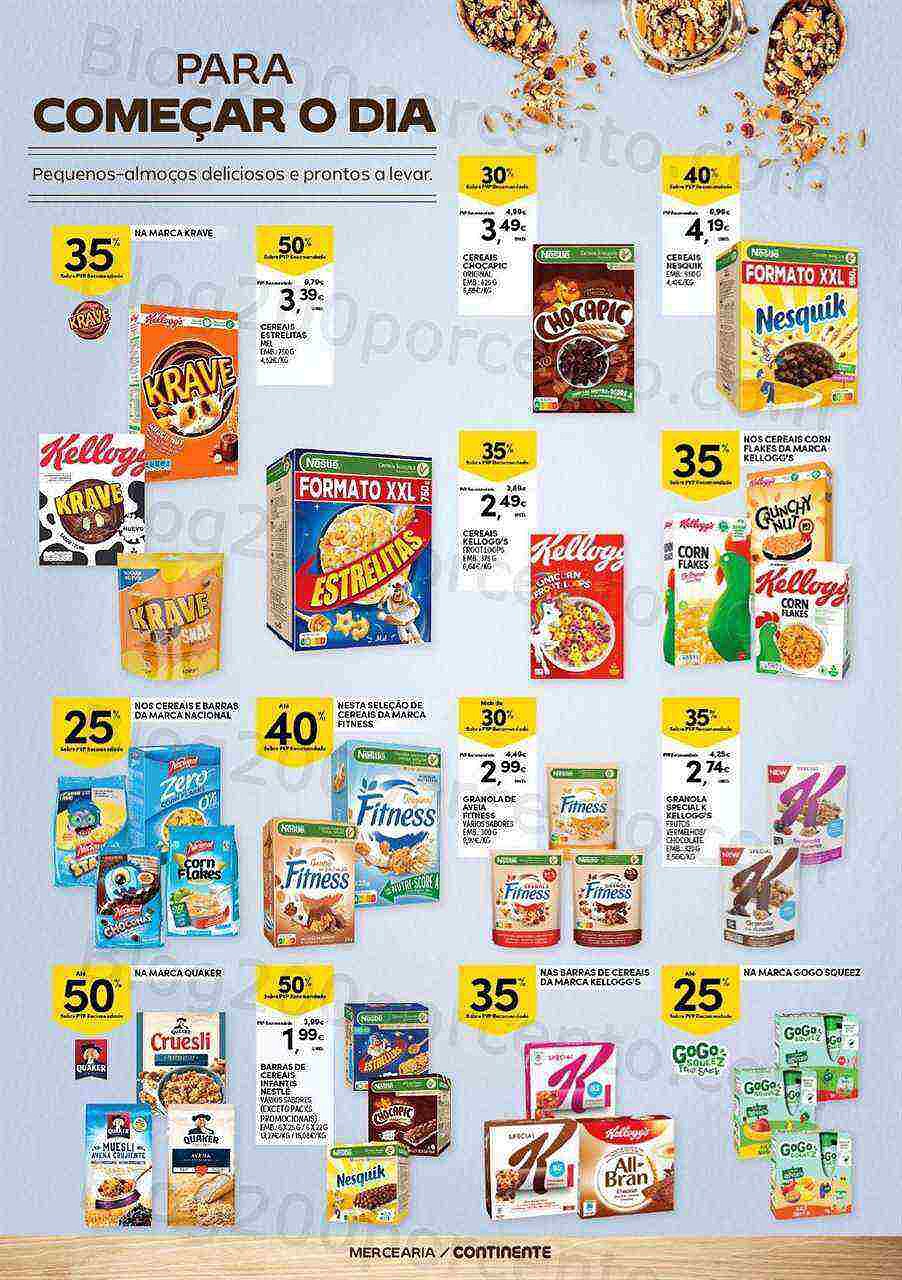 Antevisão Folheto CONTINENTE Especial Mercearia Promoções de 28 fevereiro a 19 março