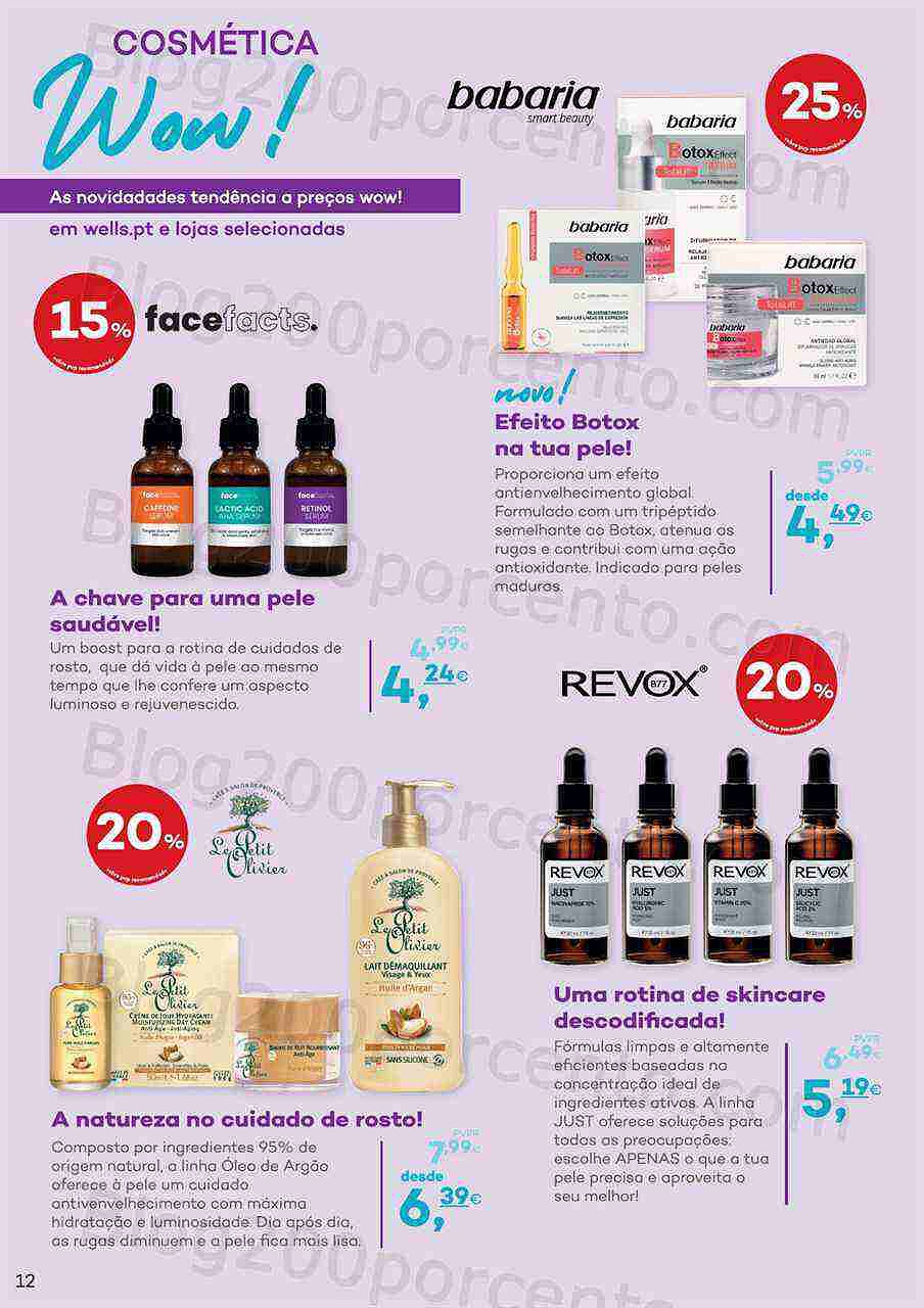 Antevisão Folheto WELLS Beauty Fest Promoções até 27 março