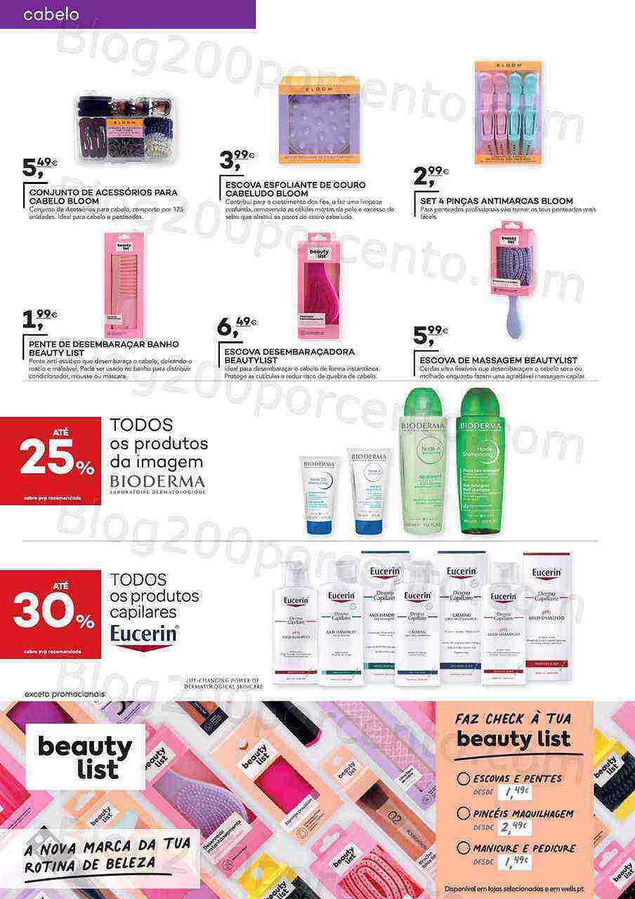 Antevisão Folheto WELLS Beauty Fest Promoções até 27 março