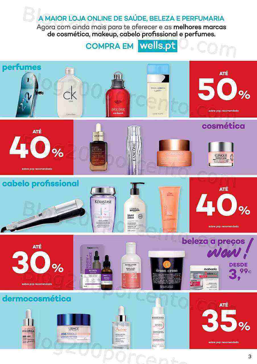 Antevisão Folheto WELLS Beauty Fest Promoções até 27 março