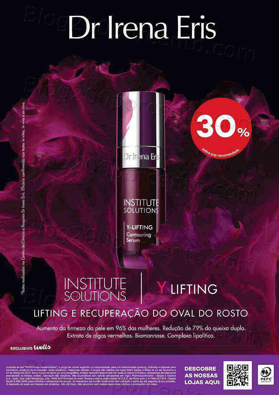 Antevisão Folheto WELLS Beauty Fest Promoções até 27 março