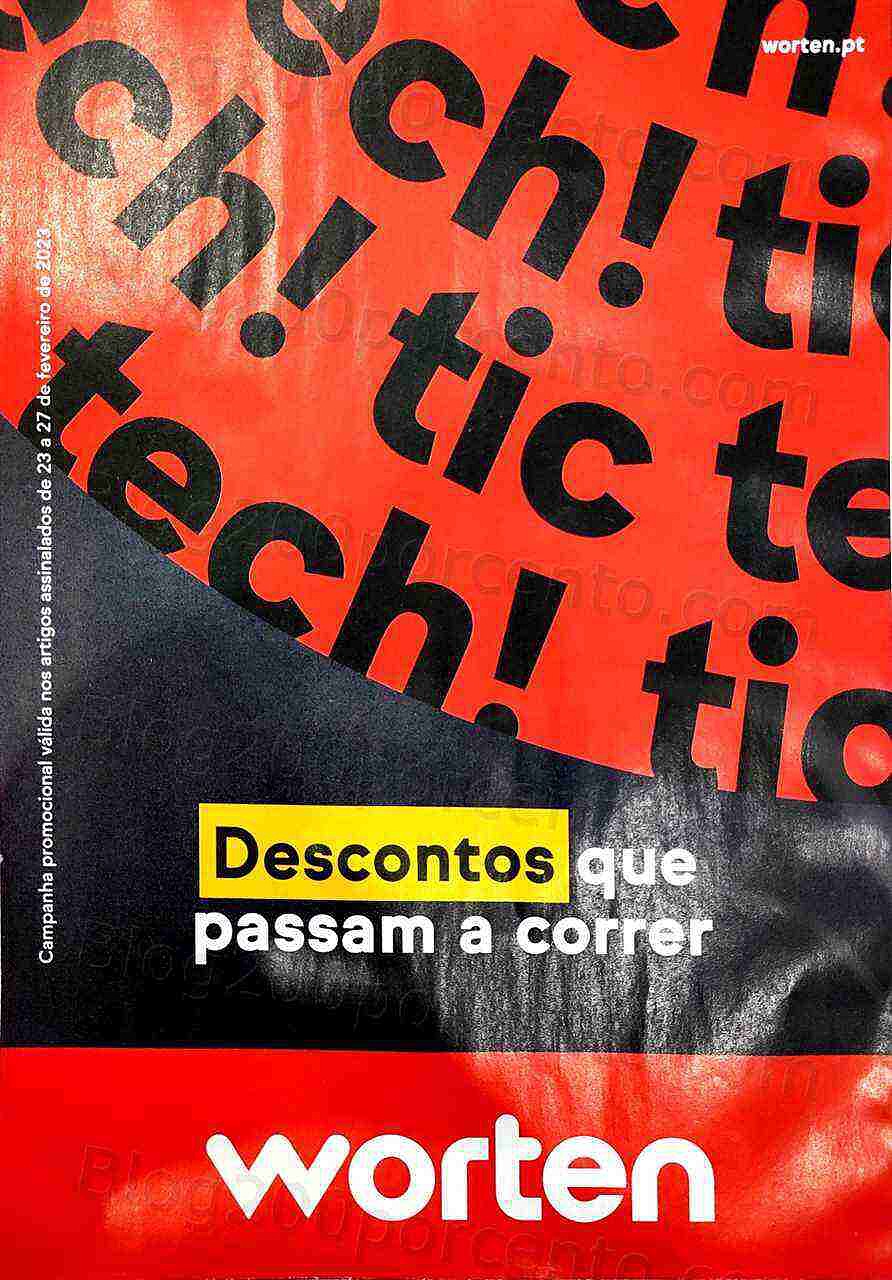 Antevisão Folheto WORTEN Tic Tech Promoções até 27 fevereiro