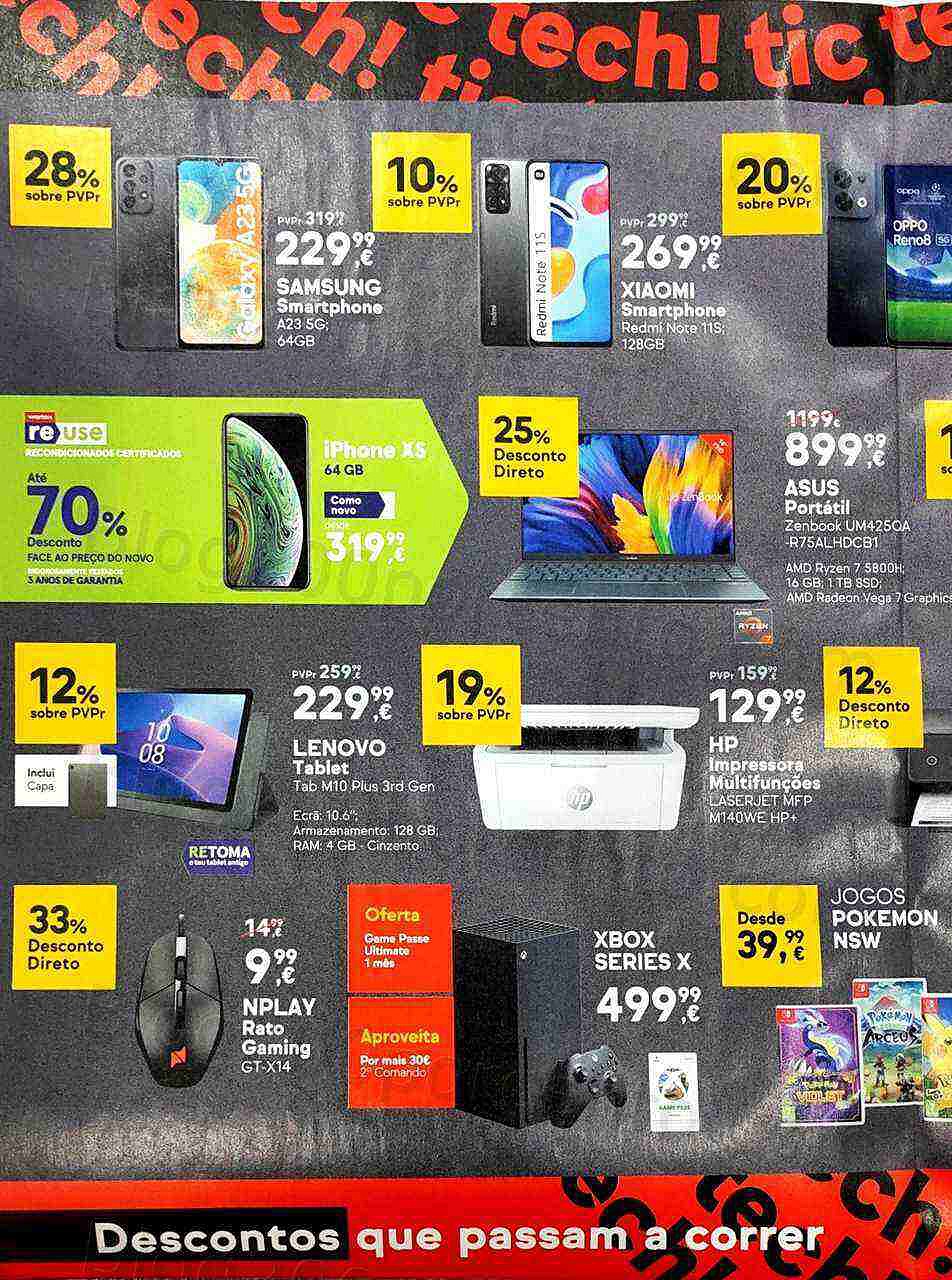 Antevisão Folheto WORTEN Tic Tech Promoções até 27 fevereiro