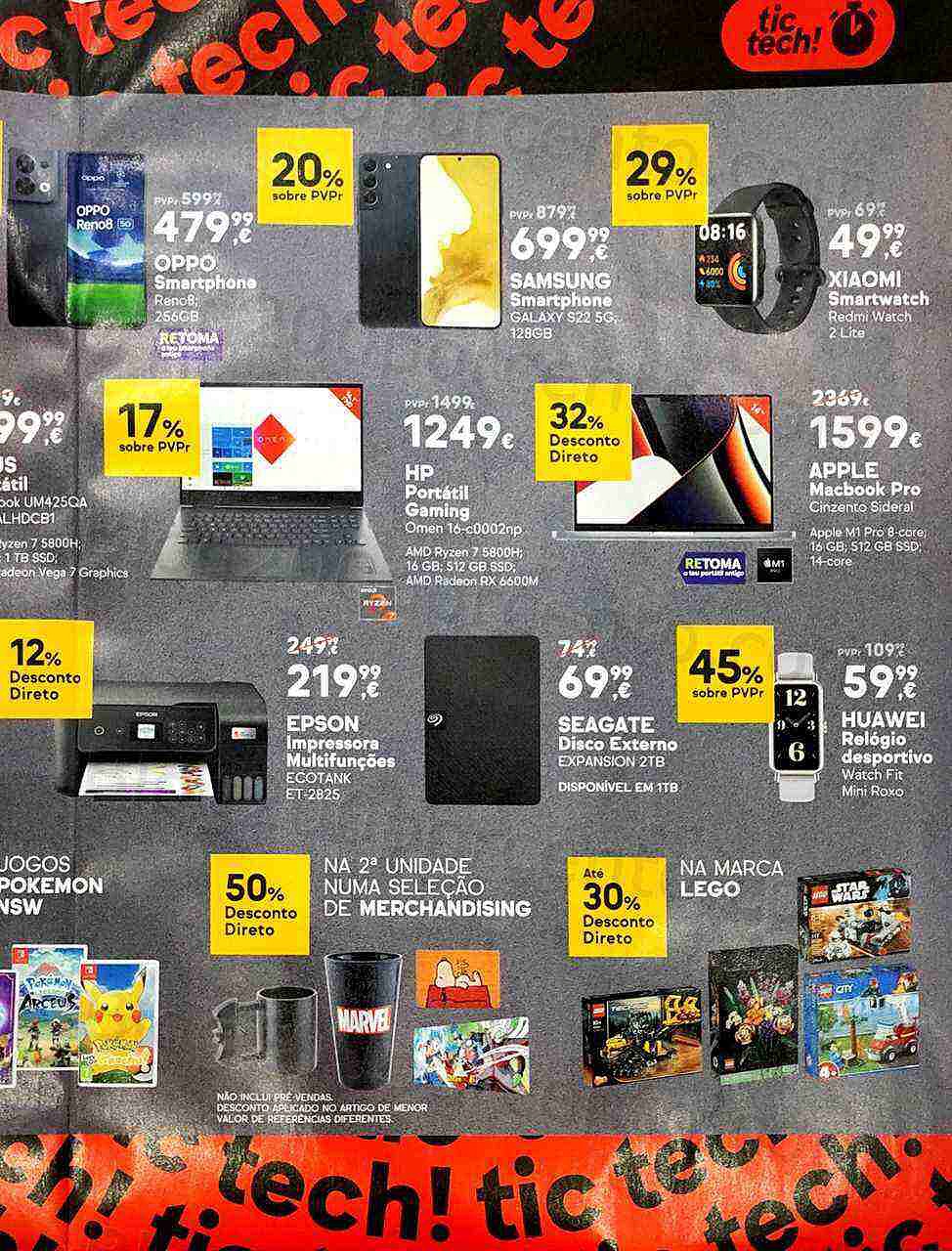 Antevisão Folheto WORTEN Tic Tech Promoções até 27 fevereiro