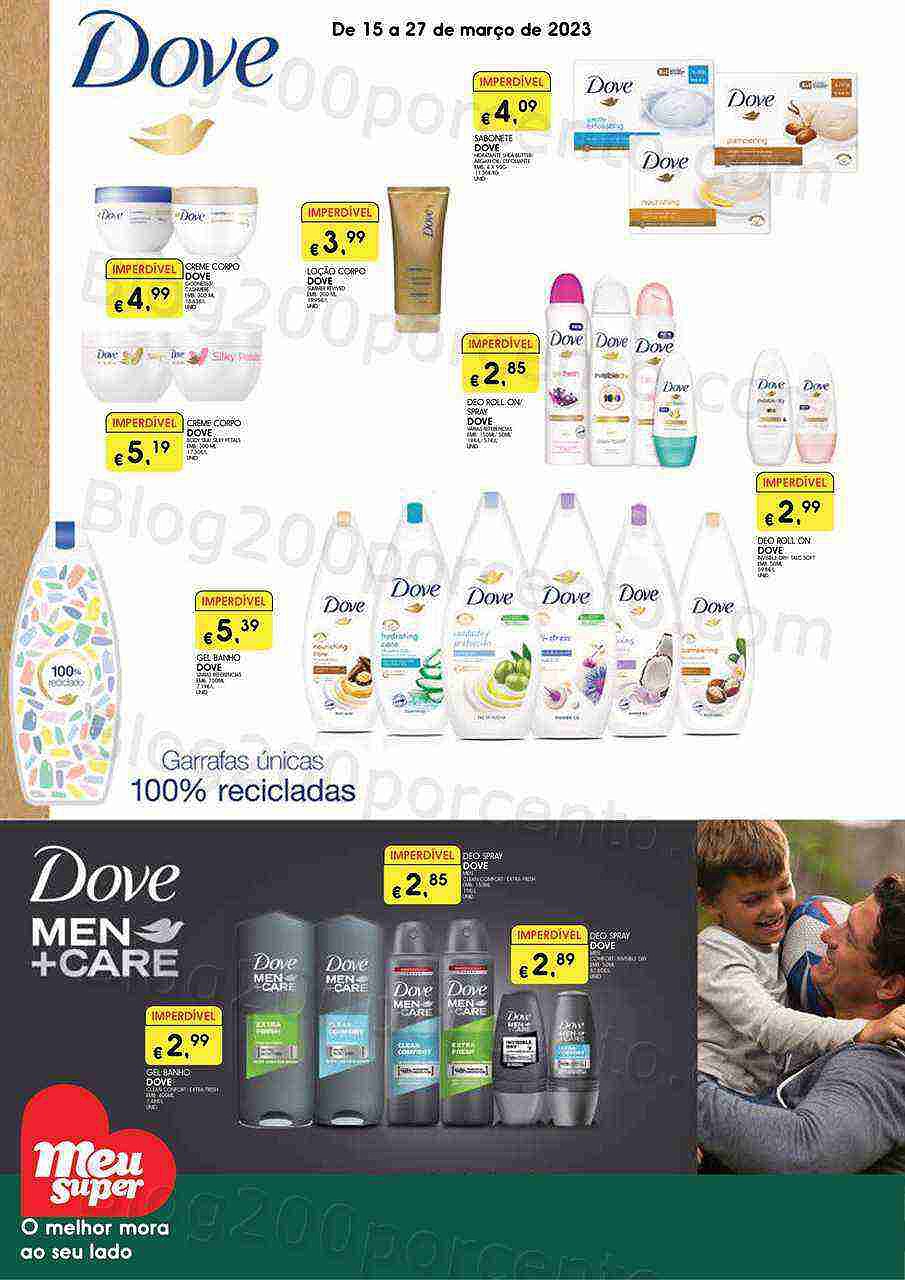 Antevisão Folheto MEU SUPER Higiene Promoções de 15 á 27 março