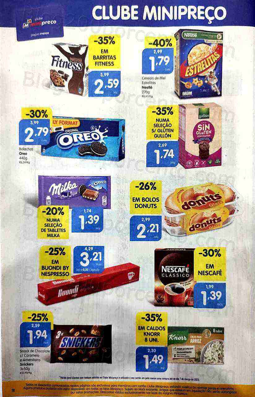 Antevisão Folheto MINIPREÇO Promoções de 9 a 15 março