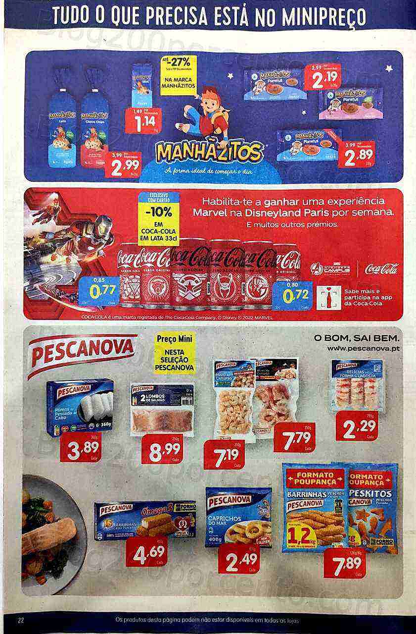 Antevisão Folheto MINIPREÇO Promoções de 9 a 15 março