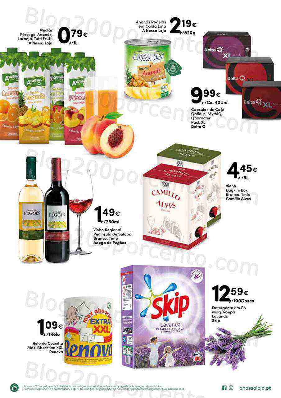 Antevisão Folheto A NOSSA LOJA Promoções de 6 a 10 março