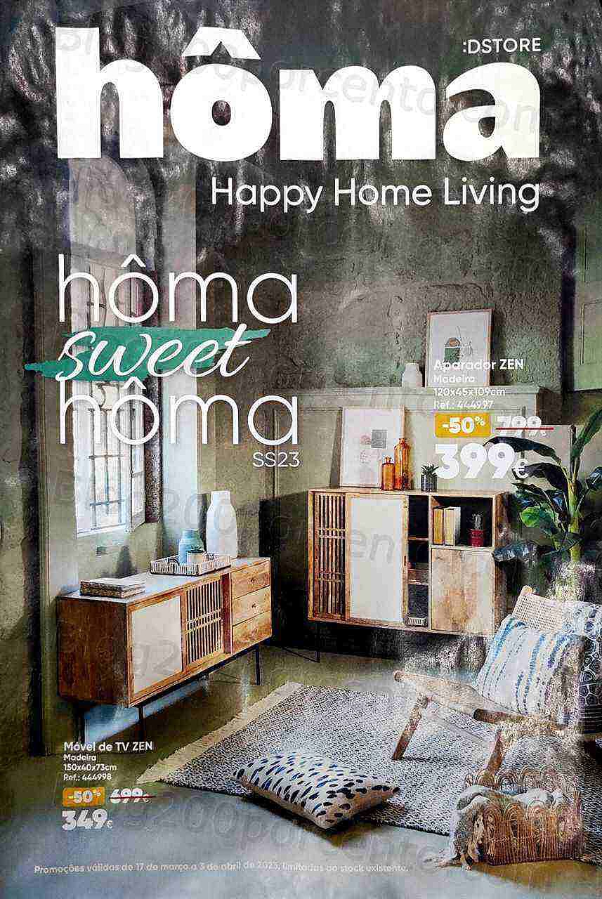 Antevisão Folheto HÔMA Promoções de 17 março a 3 abril