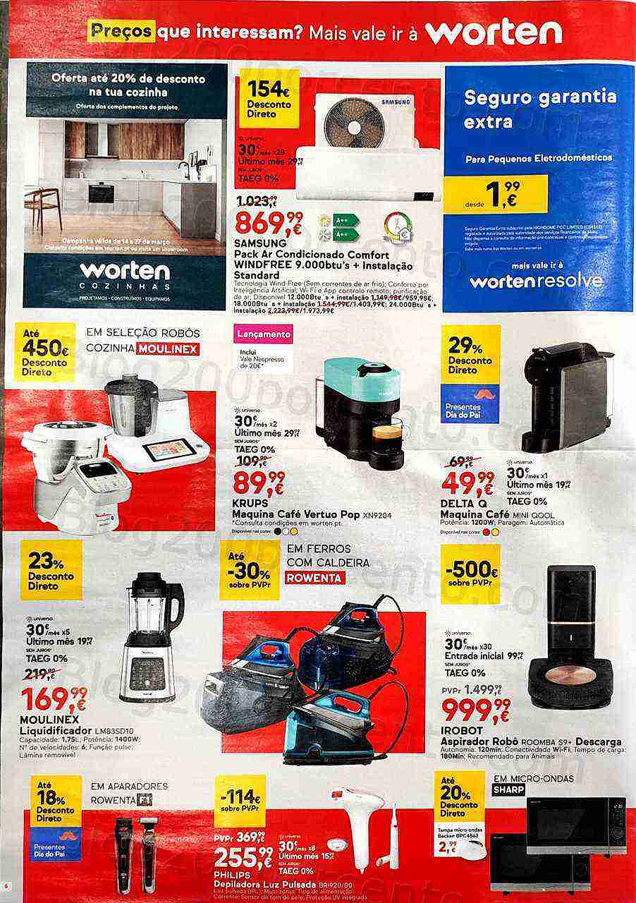 Antevisão Folheto WORTEN Promoções de 14 a 21 março