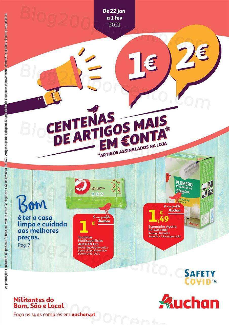 Antevisão Folheto AUCHAN Preços Redondos Promoções de 22 janeiro a 1 fevereiro p1.jpg