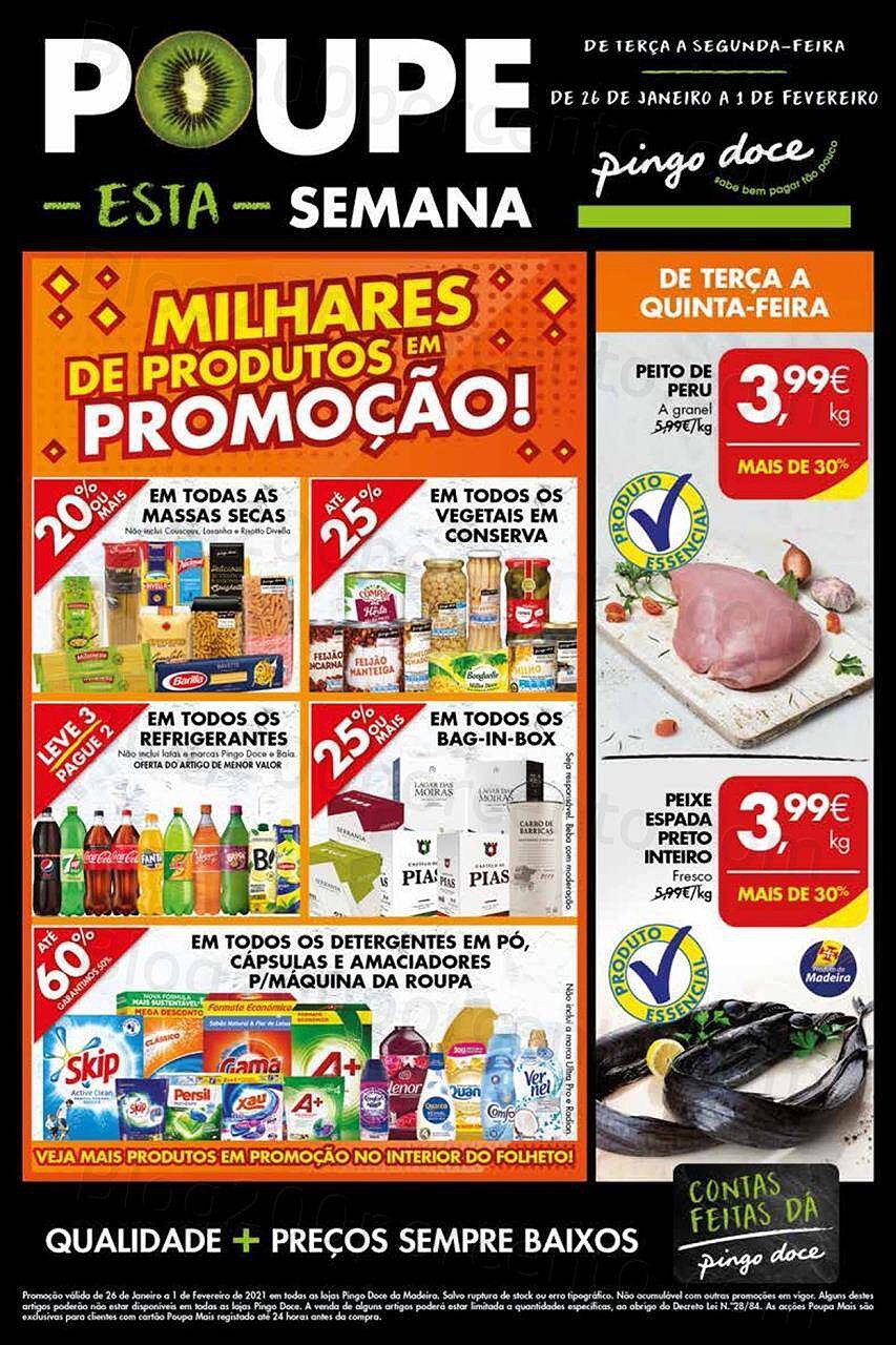 Antevisão Folheto PINGO DOCE Madeira Promoções de 26 janeiro a 1 fevereiro p1.jpg