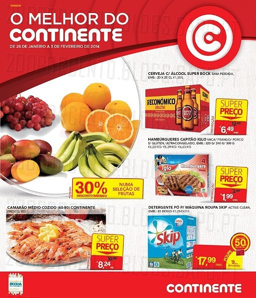 Novo Folheto | CONTINENTE | de 28 janeiro a 3 fevereiro - Online