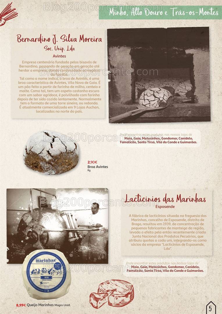 Antevisão Folheto AUCHAN Clube de Produtores de 1 a 31 agosto