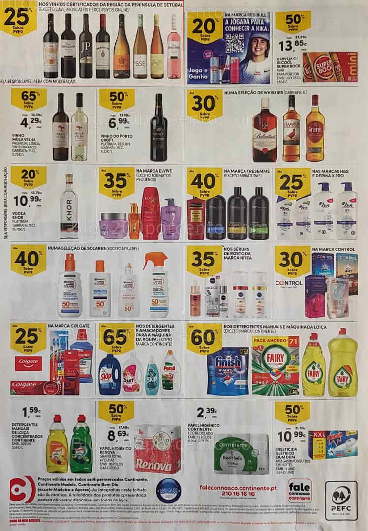 Antevisão Folheto CONTINENTE Promoções Fim de Semana - 16 a 19 maio