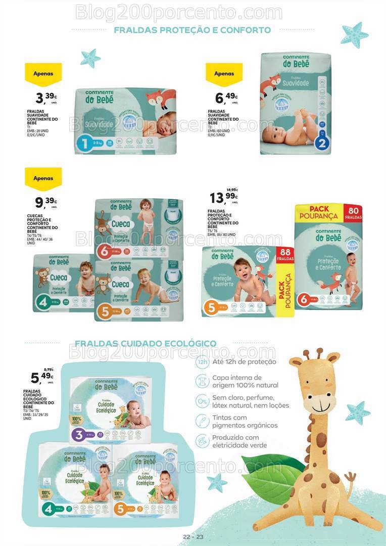 Antevisão Folheto CONTINENTE Bebé Verão Promoções de 2 a 14 julho