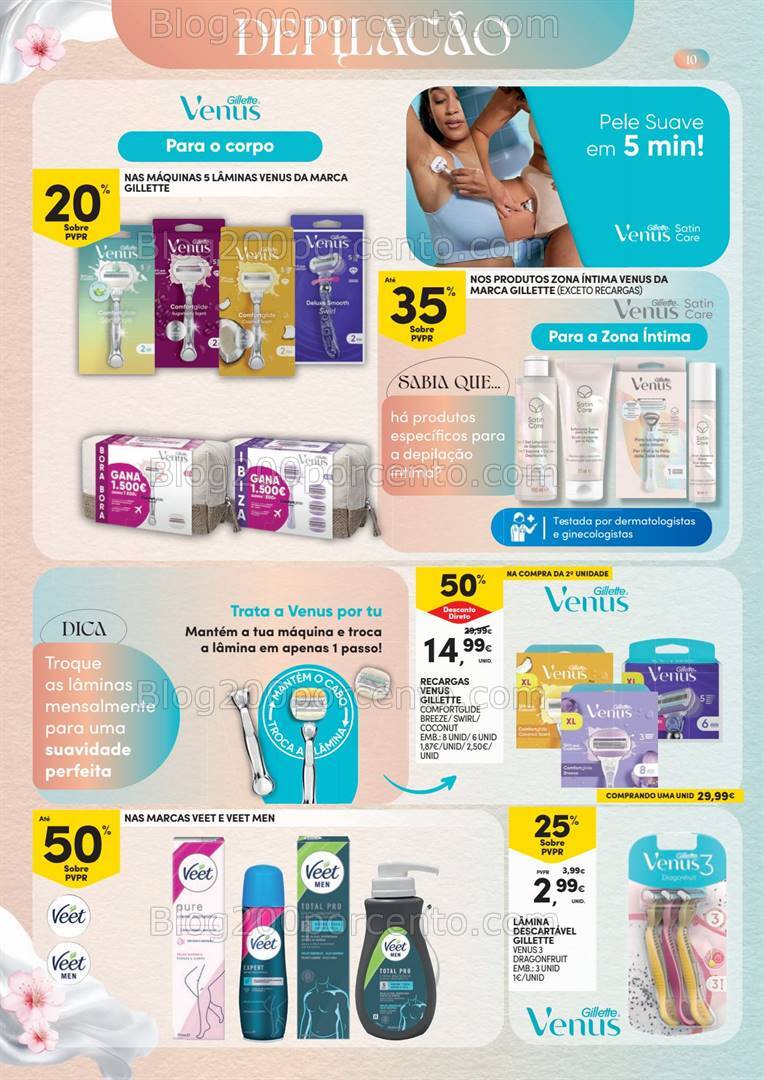 Antevisão Folheto CONTINENTE Beleza Promoções de 20 agosto a 1 setembro